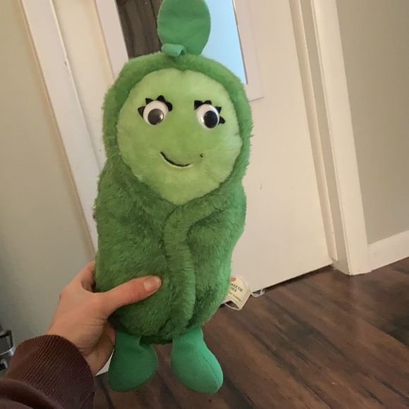 Vintage Del Monte Country Yumkin Sweetie Pea Plush Stuffed Animal Collectible - Picture 6 of 6